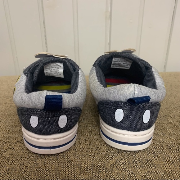 Mickey Mouse Child Shoe Velcro Sneaker Size 9 - Picture 5 of 14